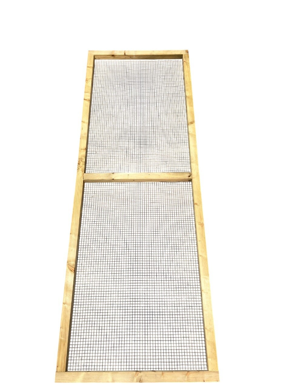 Houten voliérepaneel op maat