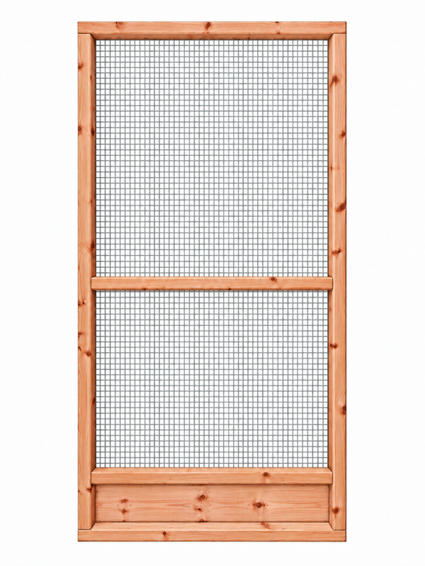 Volièrepaneel gaas morsrand 102x200cm Douglas