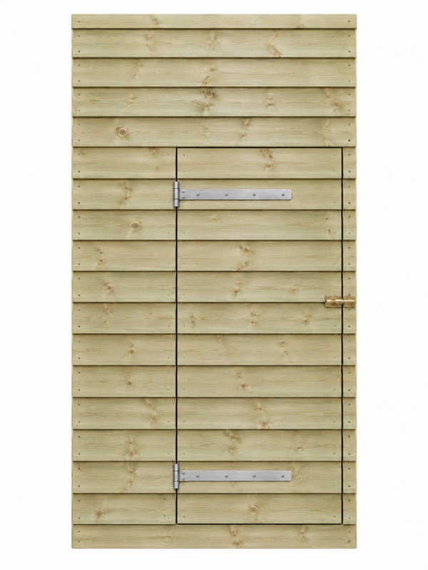 Volière wanddeurpaneel 102x200cm geimpregneerd zweeds rabat