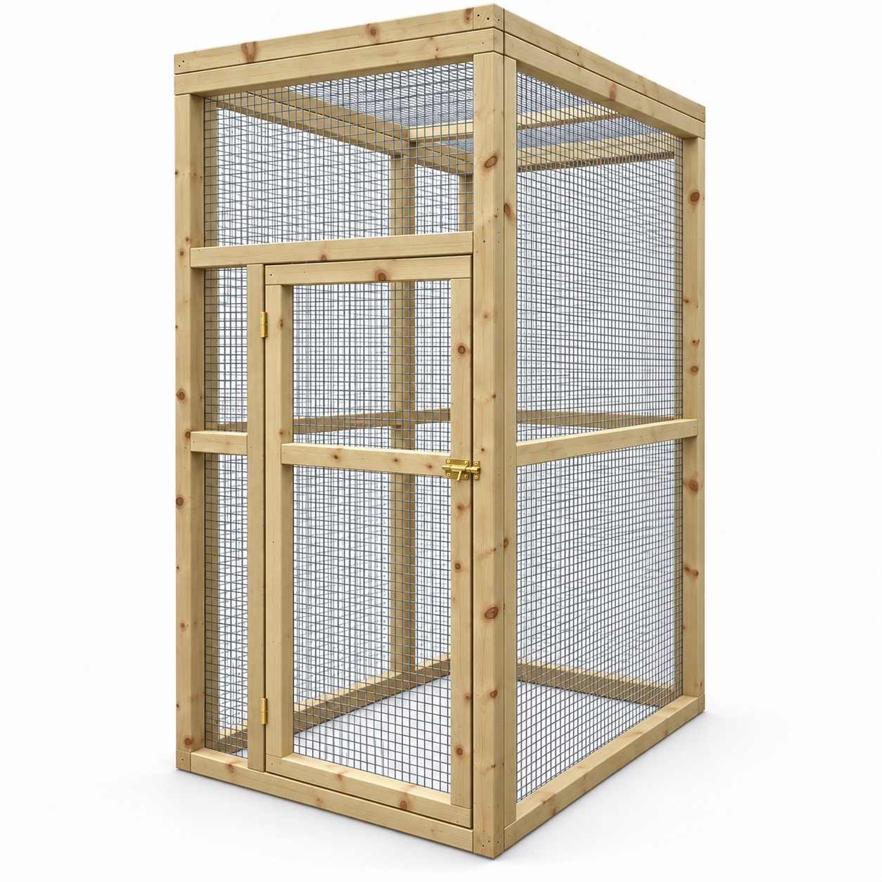 Volière model Solo 1x1x2m geimpregneerd