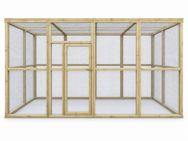 Volière model Octa 2x4x2m geimpregneerd