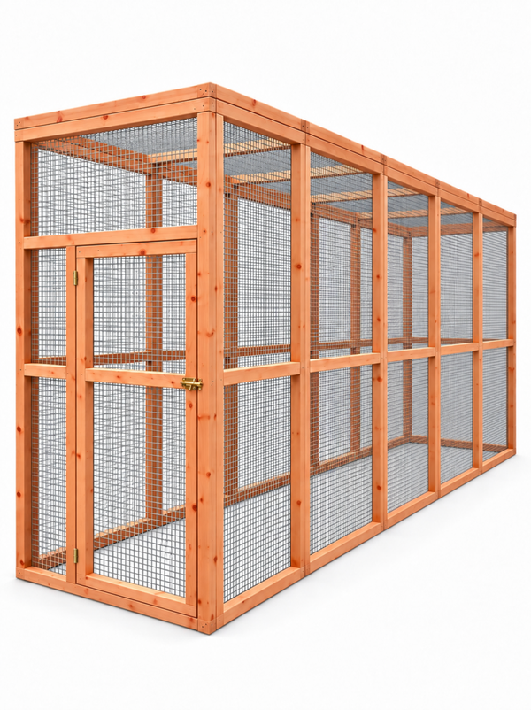 Volière model Penta 1x5x2m Douglas