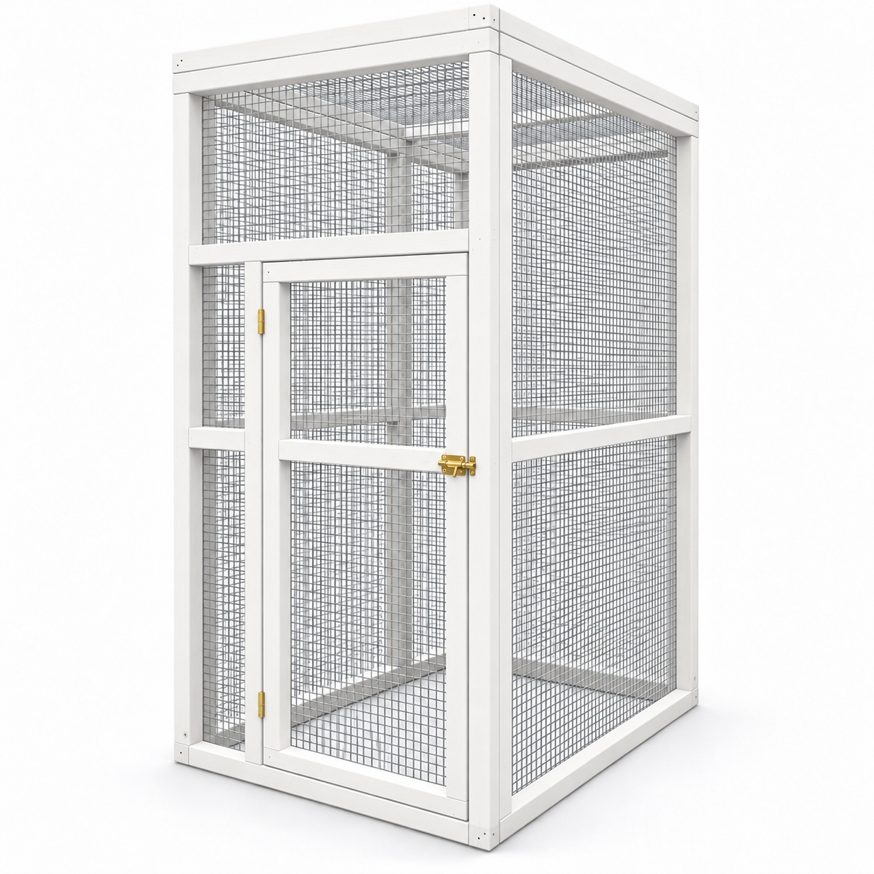 Volière model Solo 1x1x2m RAL-Kleur