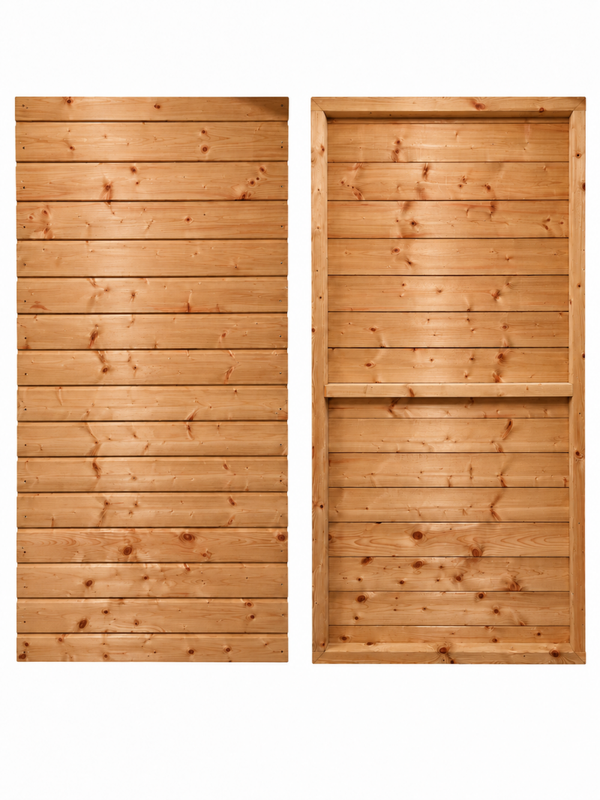 Volière wandpaneel 102x200cm Douglas rabat