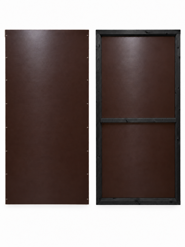 Volière wandpaneel 102x200cm zwart betonplex