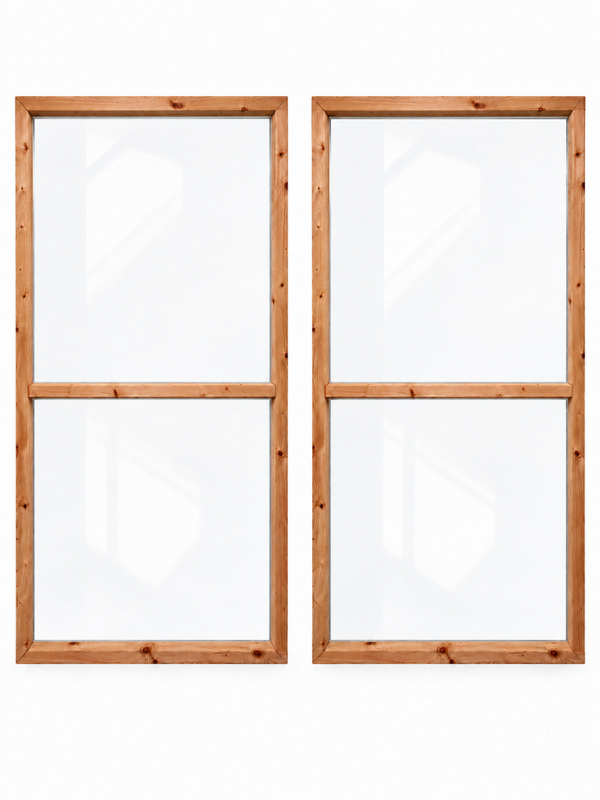 Houten helder acrylaat paneel Douglas 102x200cm