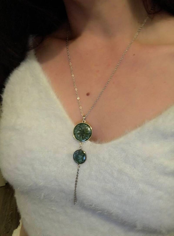 Sautoir fantaisie fait main