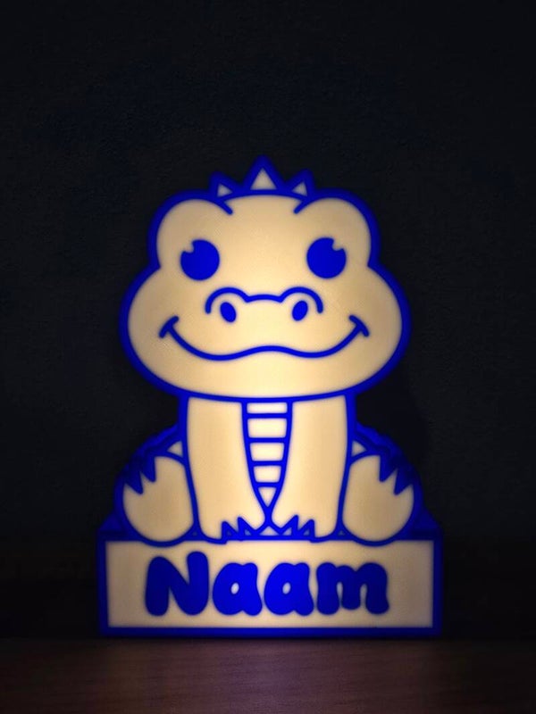 GlowBuddy - Gepersonaliseerde 3D-nachtlamp