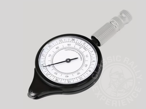 Kaarleesmeter met wieltje