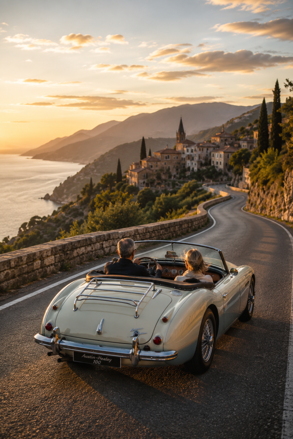 Austin-Healey kustweg | Classic Rally Experience