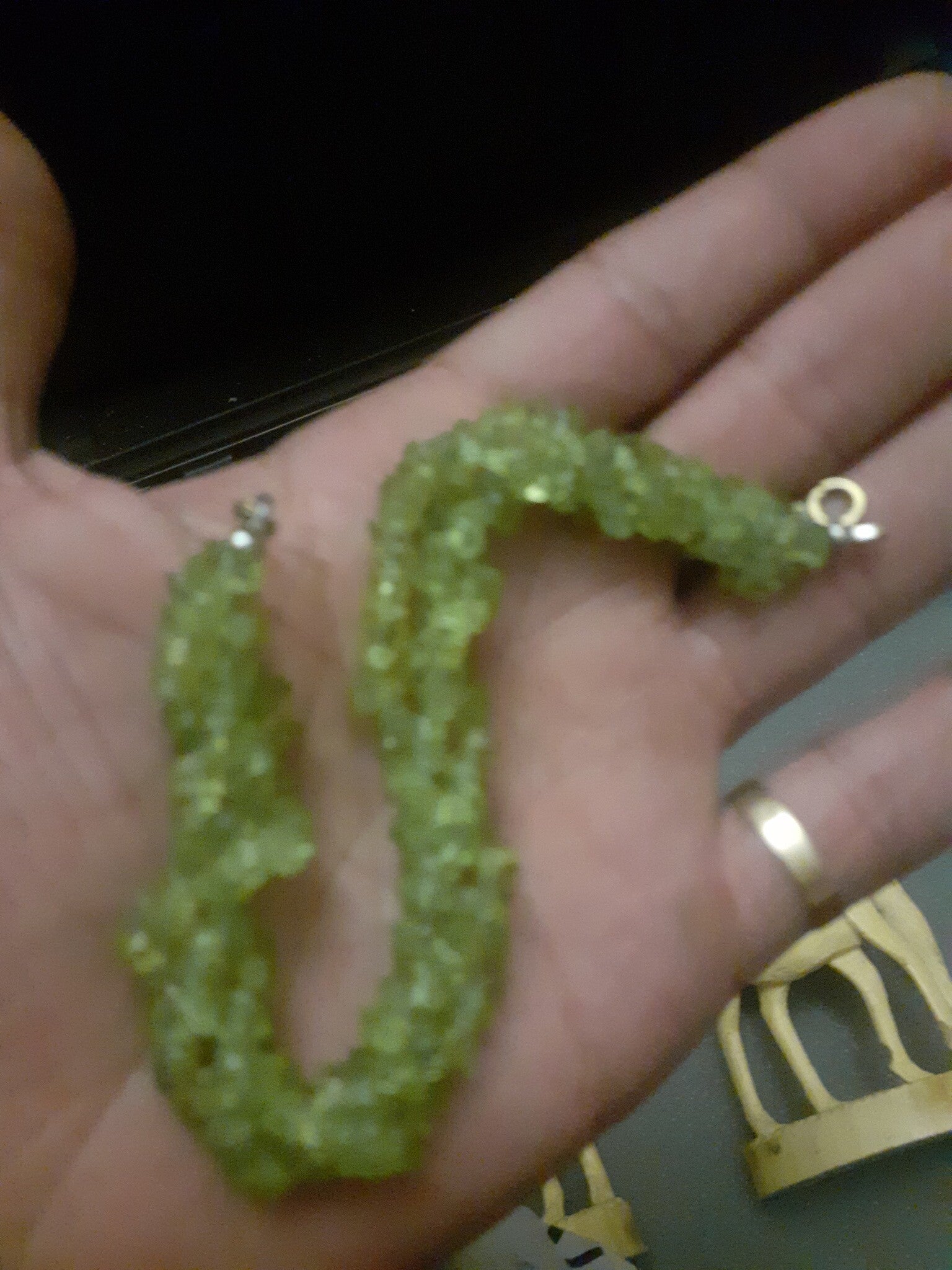 bracelet olivine or