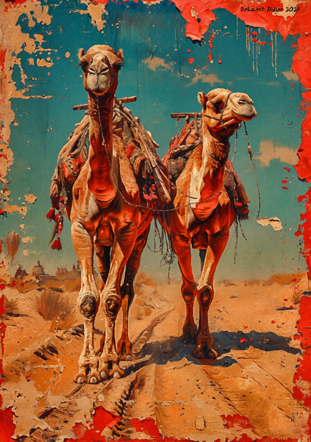 Print A2 De Krab zonder Gulden Scharen