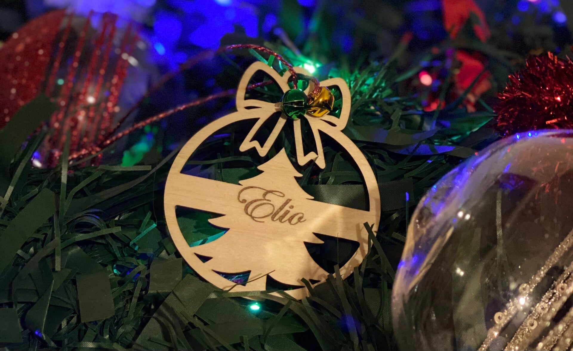 Ma Boule de Noël en Sapin Elio
