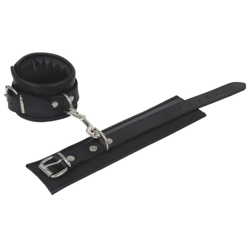 Fussfessel Midi gepolstert  rot schwarz 14526
