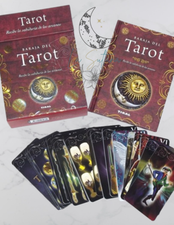 Cartas Baraja Tarot con libro esotérico
