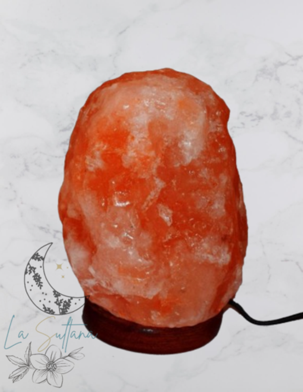 Lámpara de Sal rosa Natural del Himalaya USB (luz led fija blanca)