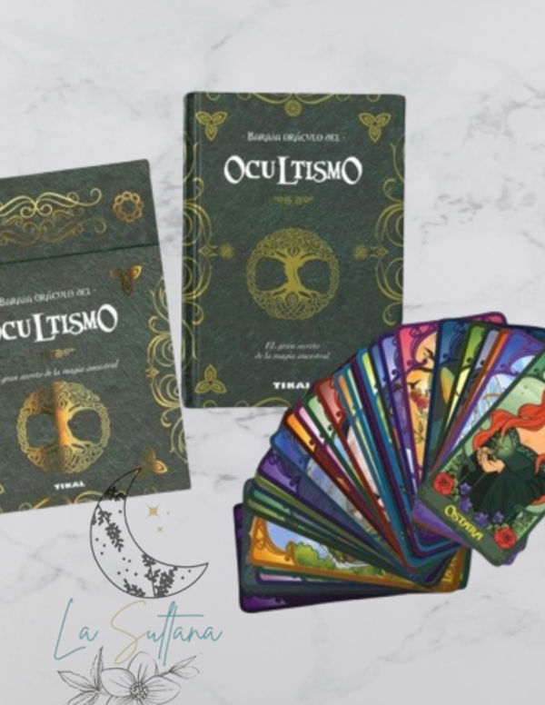 Cartas Oráculo del ocultismo (baraja con libro esotérico)