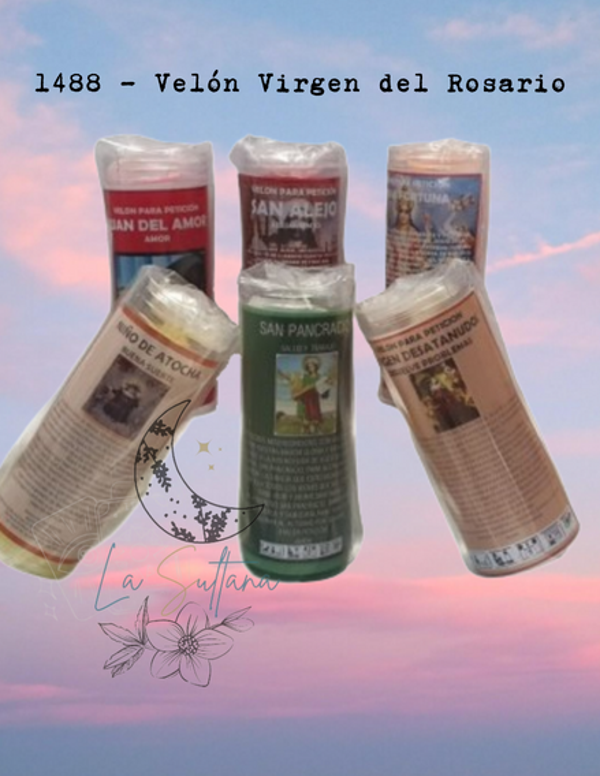 1488 - Velón Virgen del Rosario