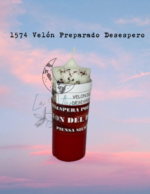 1574 Velón Preparado Desespero