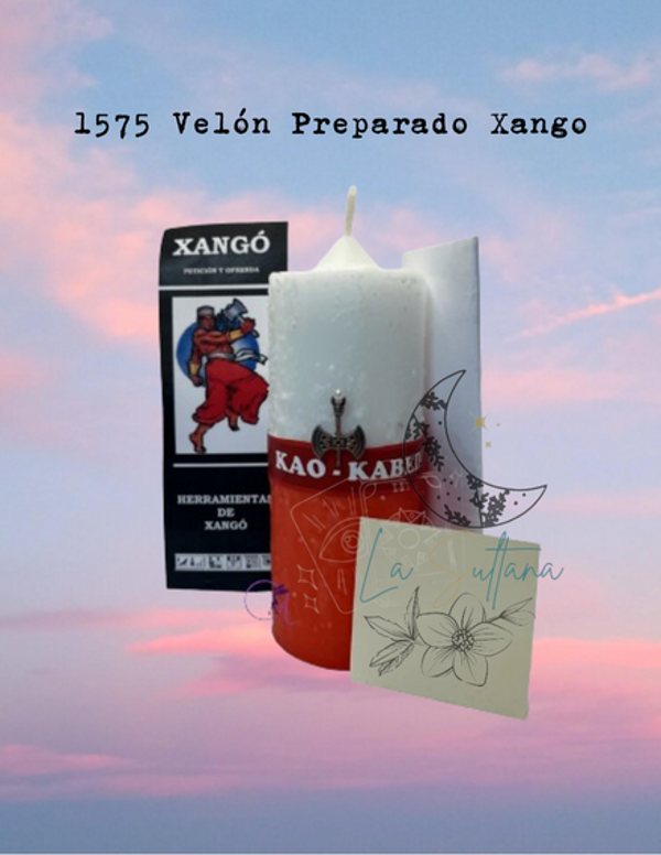1575 Velón Preparado Xango