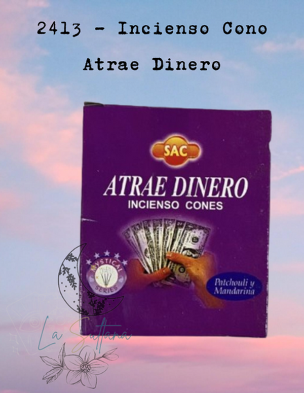 2413 - Incienso Cono Atrae Dinero