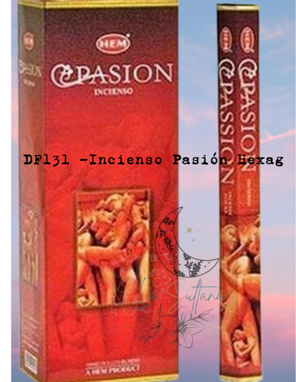 DF131 - Incienso Pasión Hexag