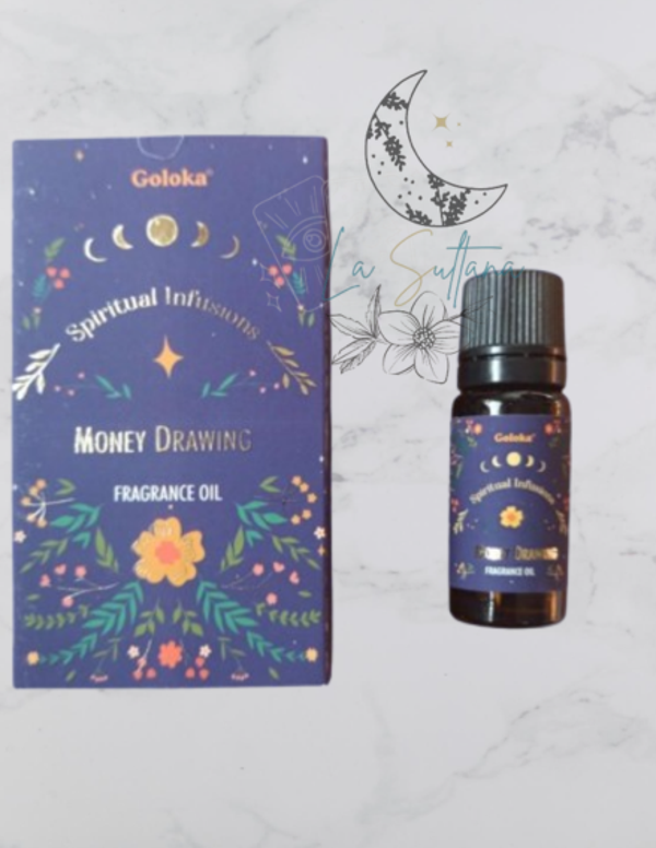 Aceite esencial Atrae Dinero 10ml Goloka