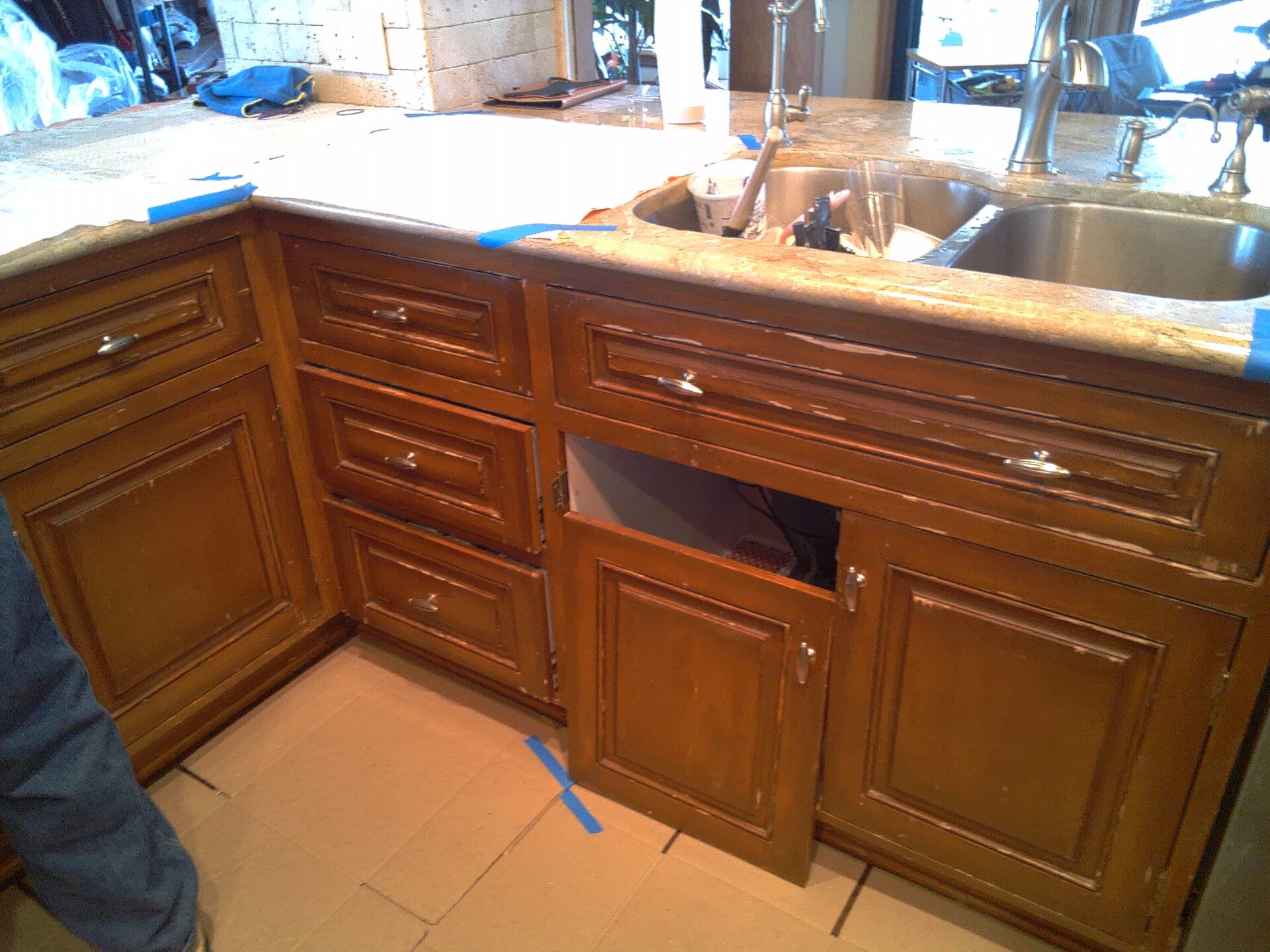 professional cabinet refinishing service in temecula