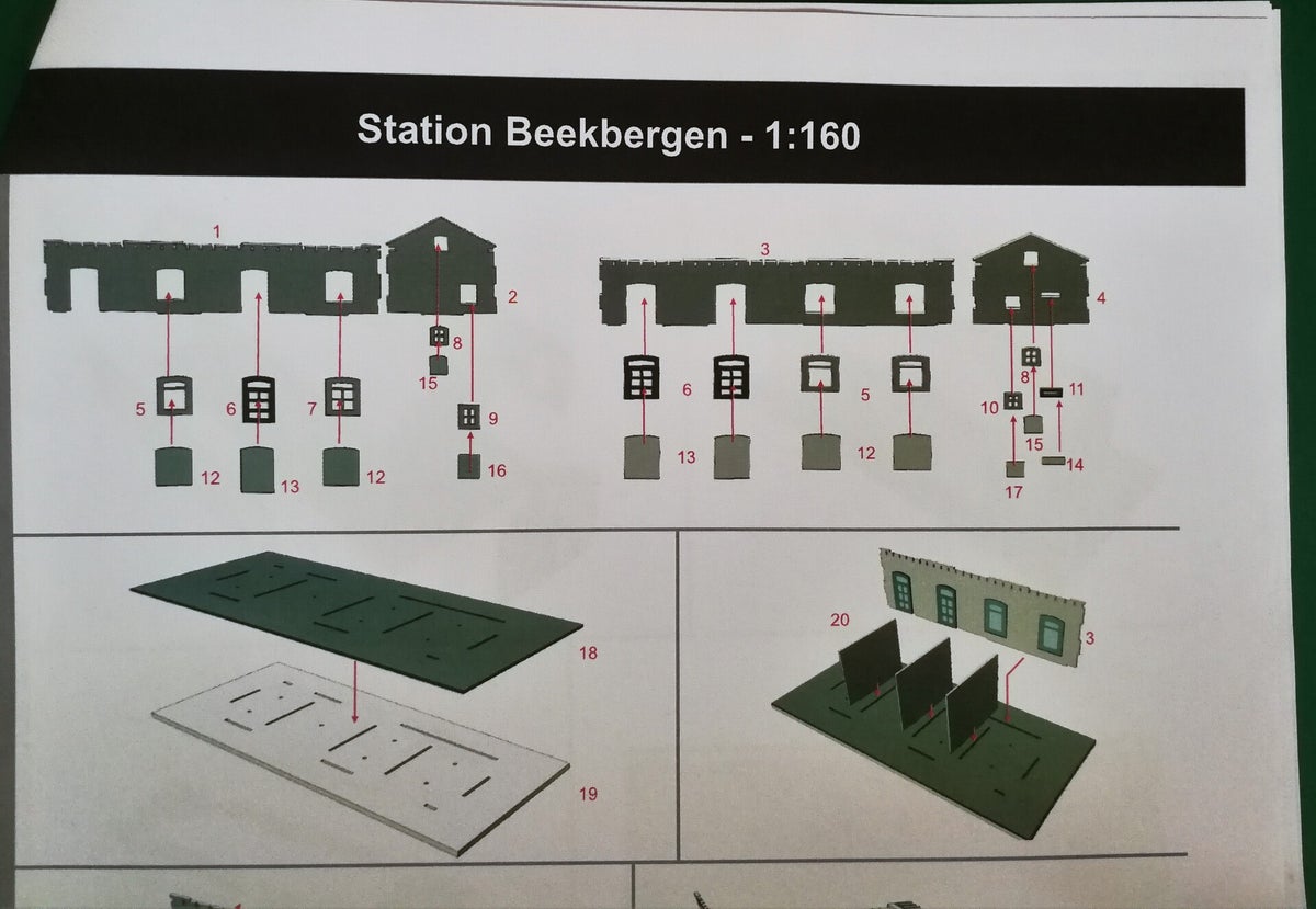 Bergün' Station Gauge N | Laser-Cut Model Building Bergün' Station Gauge N | Laser-Cut Model Building