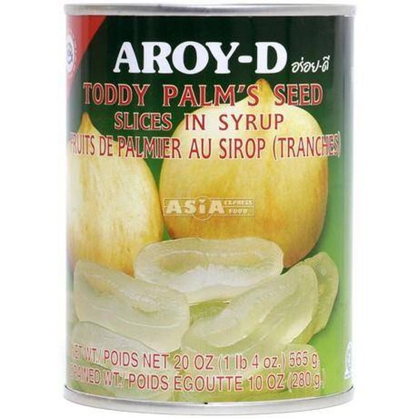 Aroy-D Toddy Palm's Slices in Syrup 565g