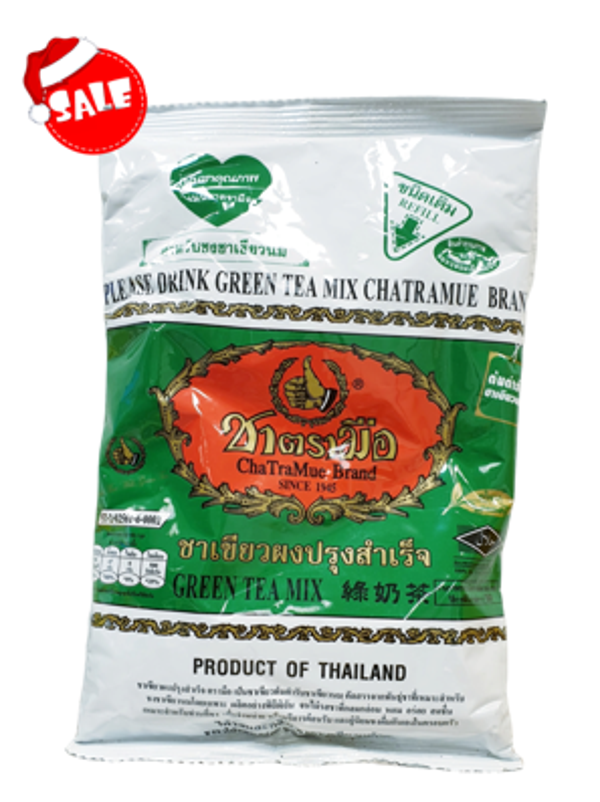 Groene Thee Mix 200g (Cha Tra Mue Brand)ชาเขียวตรามือ