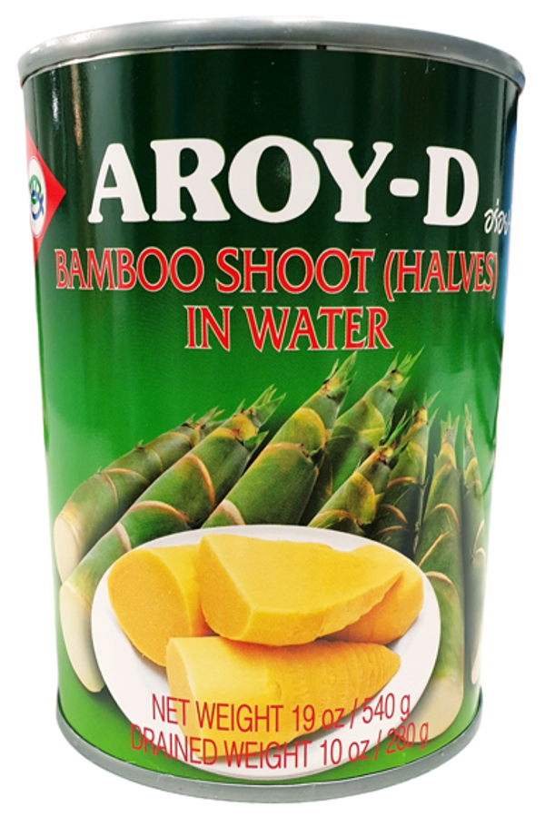Bamboo Shoot (Halves) in water 540g  (Aroy-D BRAND)