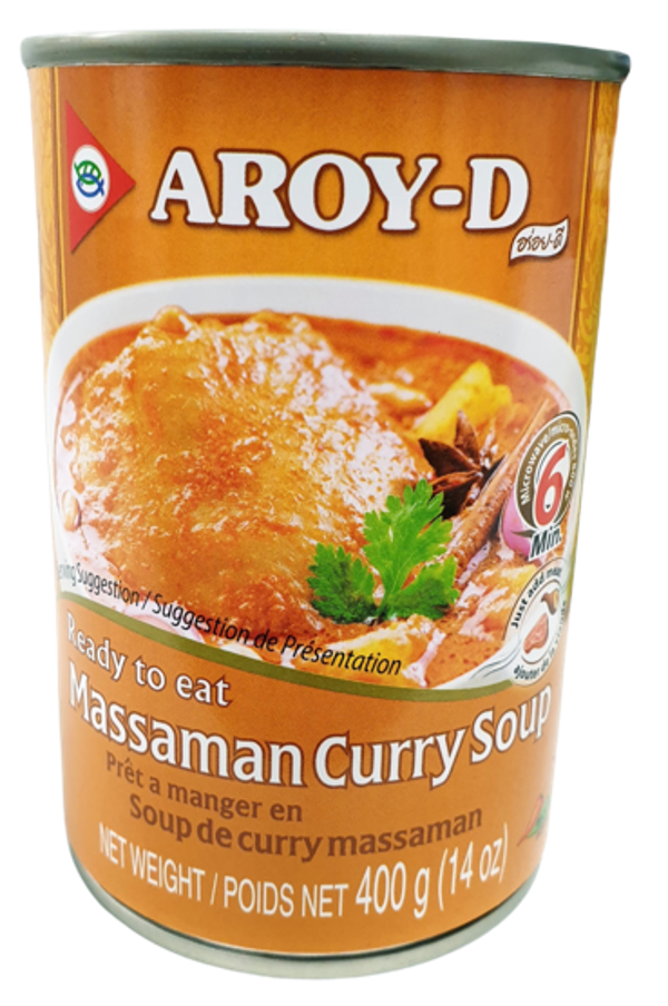 Massaman Curry Soup Aroy-D 400m น้ำซุปแกงมัสมั่นตราอร่อยดี
