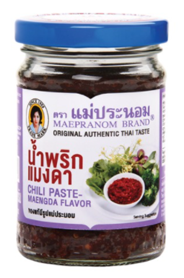 Chilipasta Maengda 228g Meaphranom น้ำพริกแมงดาแม่ประนอม