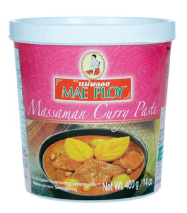Massaman Currypasta  400 G Mea Ploy น้ำพริกแกงมัสมั่น แม่พลอย