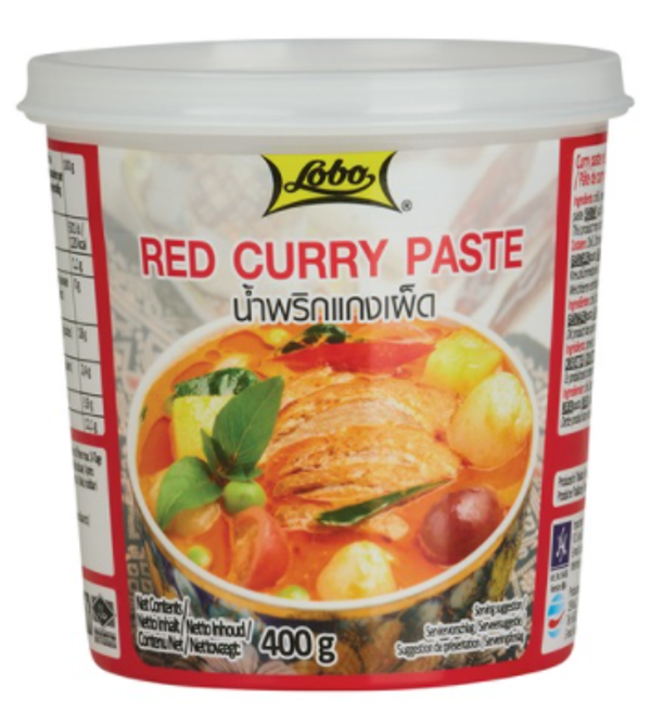 Rode Currypasta 400 G Lobo Brand พริกแกงเผ็ดตราโลโบ้