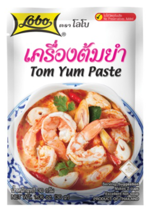 Tom Yum Paste 30g (Lobo Brand)เครื่องต้มยำตราโลโบ้