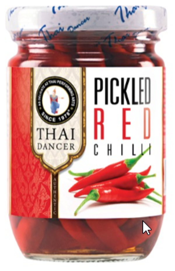 Pickled Red Chili 200g(Thai Dance Brand)