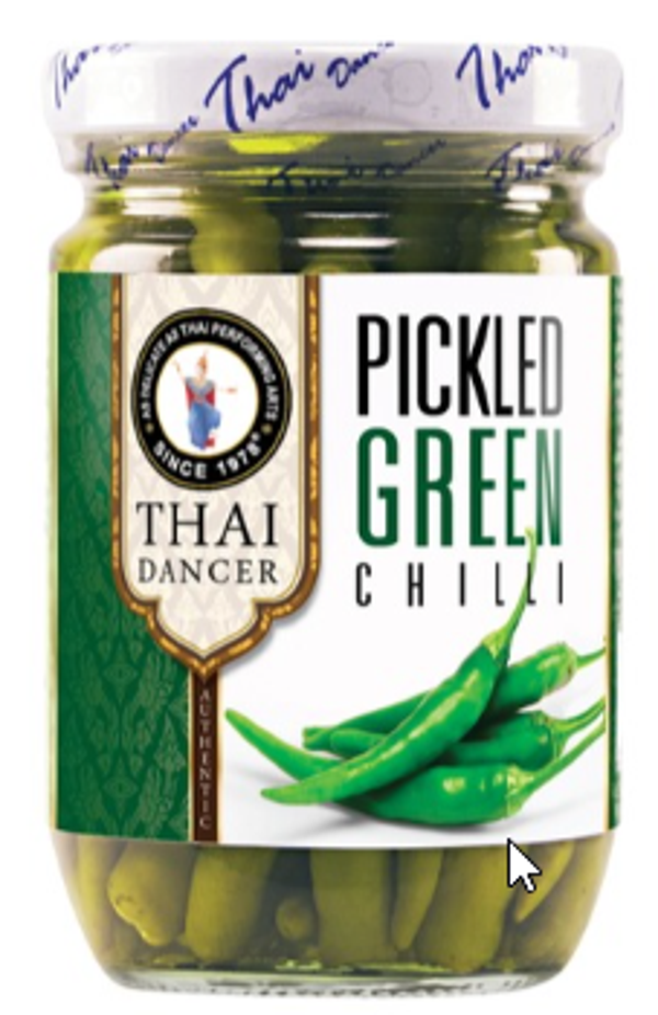 Pickled Green Chili  200g(Thai Dance Brand)
