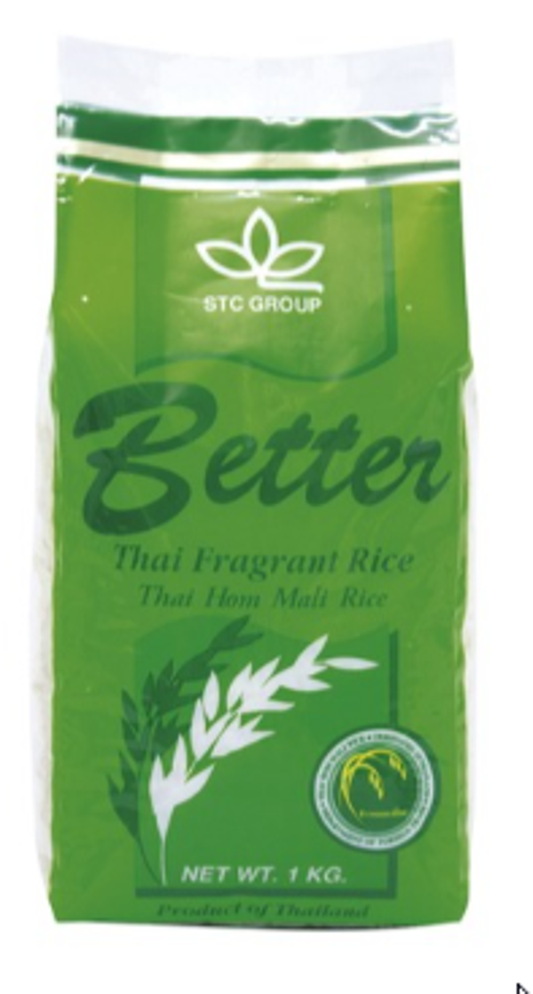 Rijst Parfum/Jasmine rice 1kg (Better Brand)