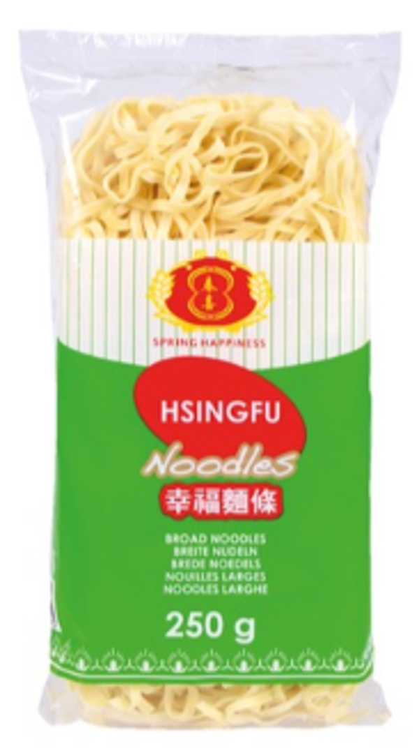 Brede Noedels 250g (Spring happiness Brand)