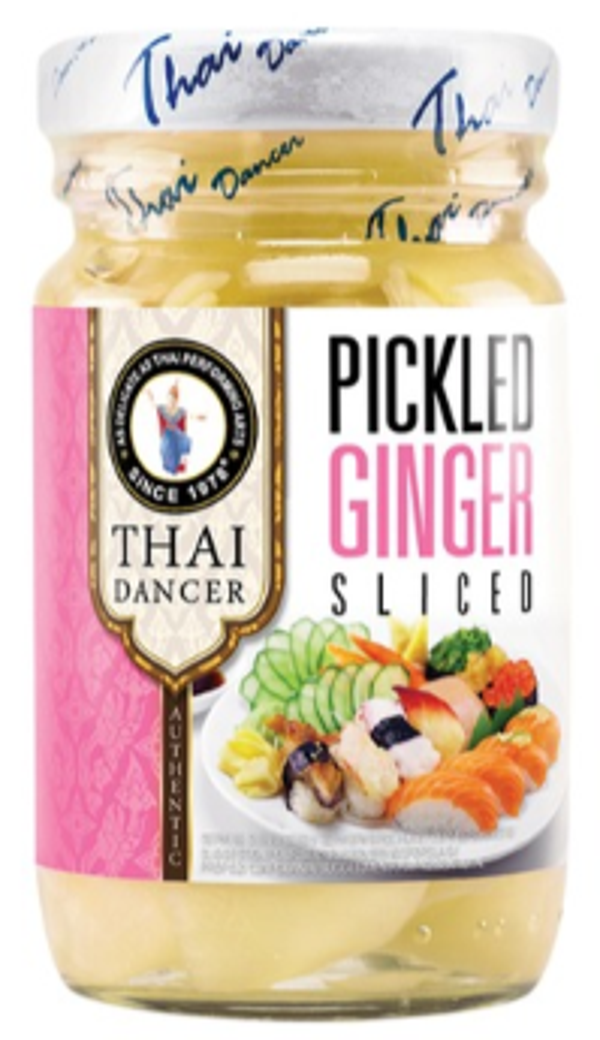 Gember in het Zuur (Schijfjes)100 G (Thai dancer Brand)