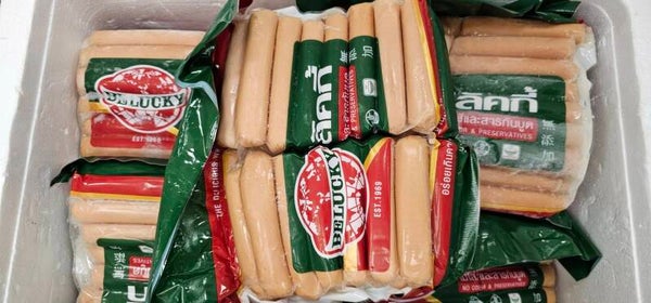Be Lucky Sausage 1kg ไส้กรอก บีลักกี้