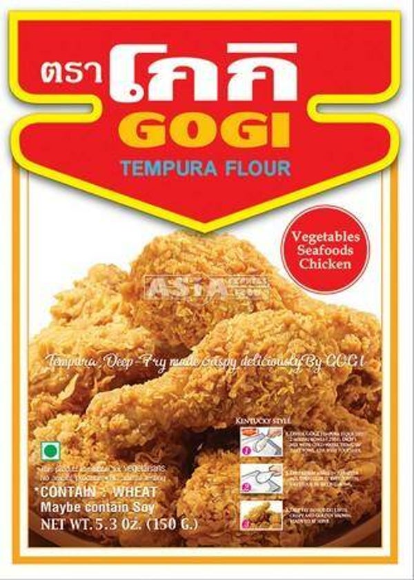 Tempura Flour 150g (Gogi)แป้งทอดกรอบตราโกกิ