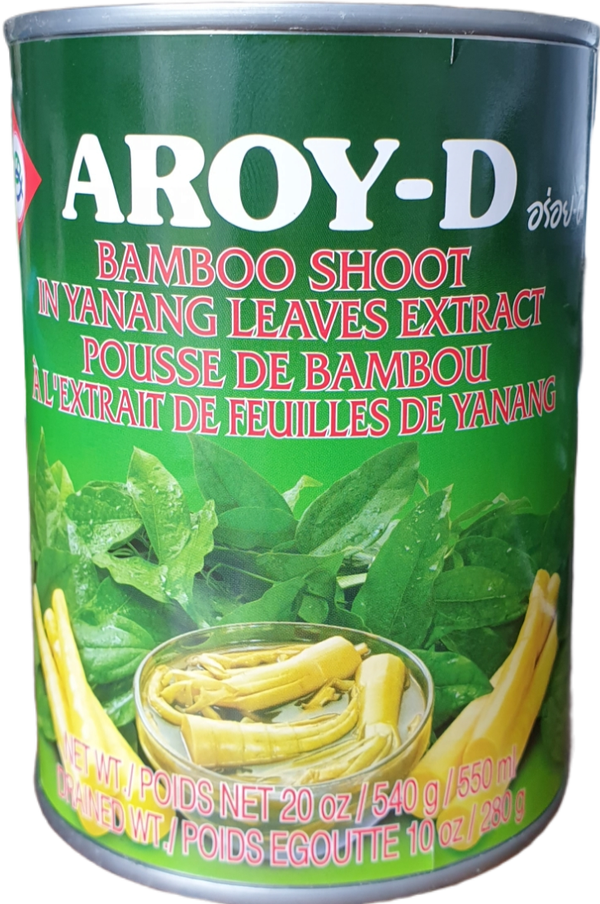 AROY-D Bamboo Shoot in Yanang Leaves Extractหน่อไม้ขูดในน้ำย่านาง