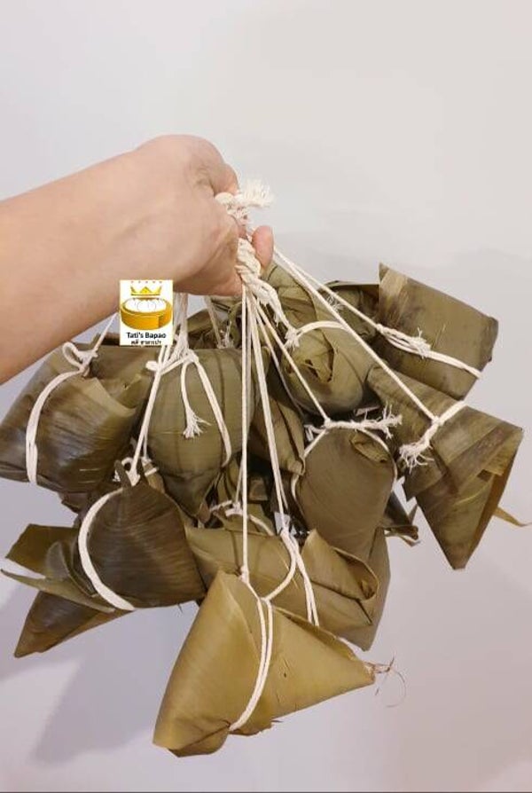 บ๊ะจาง Thai style homemade sticky rice dumpling / Zongzi