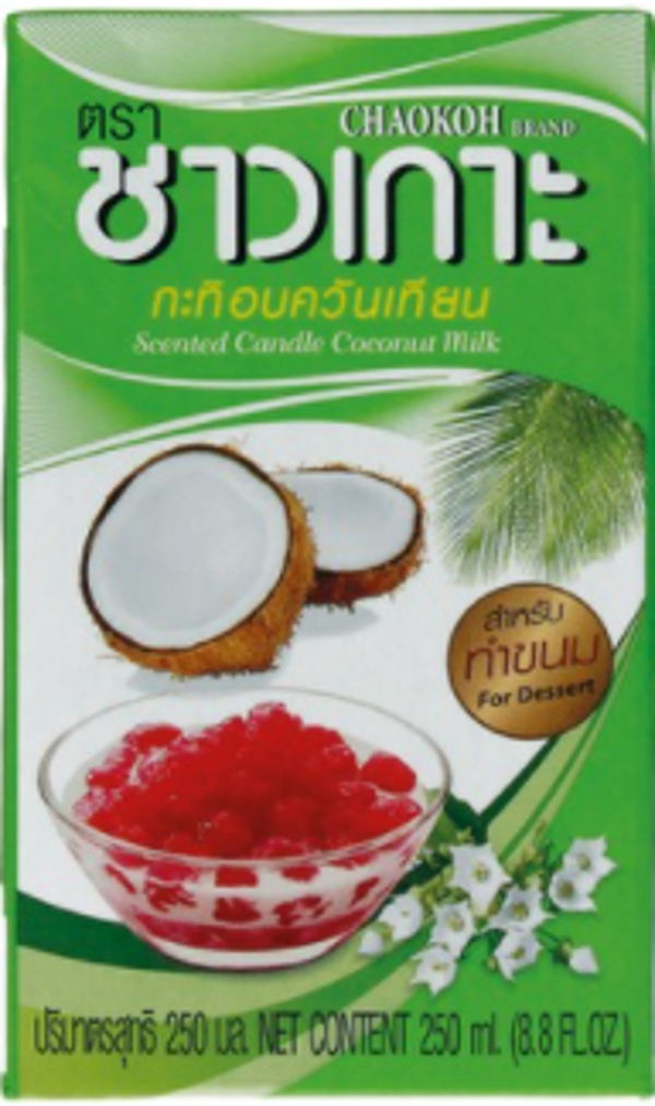 Candle Scented Coconut Milk 250mlกะทิอบควันเทียน (Chaokoh Brand)