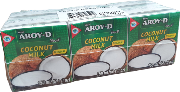 Coconut Milk 6x150ml กะทิ  ตราอร่อยดีAROY-D