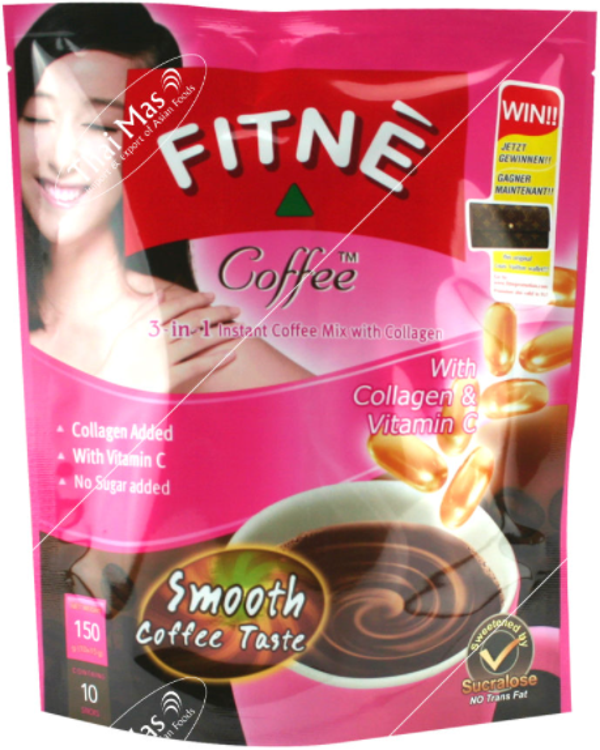 Coffee 3-in-1 Collagen 150g (FITNE Brand)กาแฟคอลลาเจนฟิตเน่