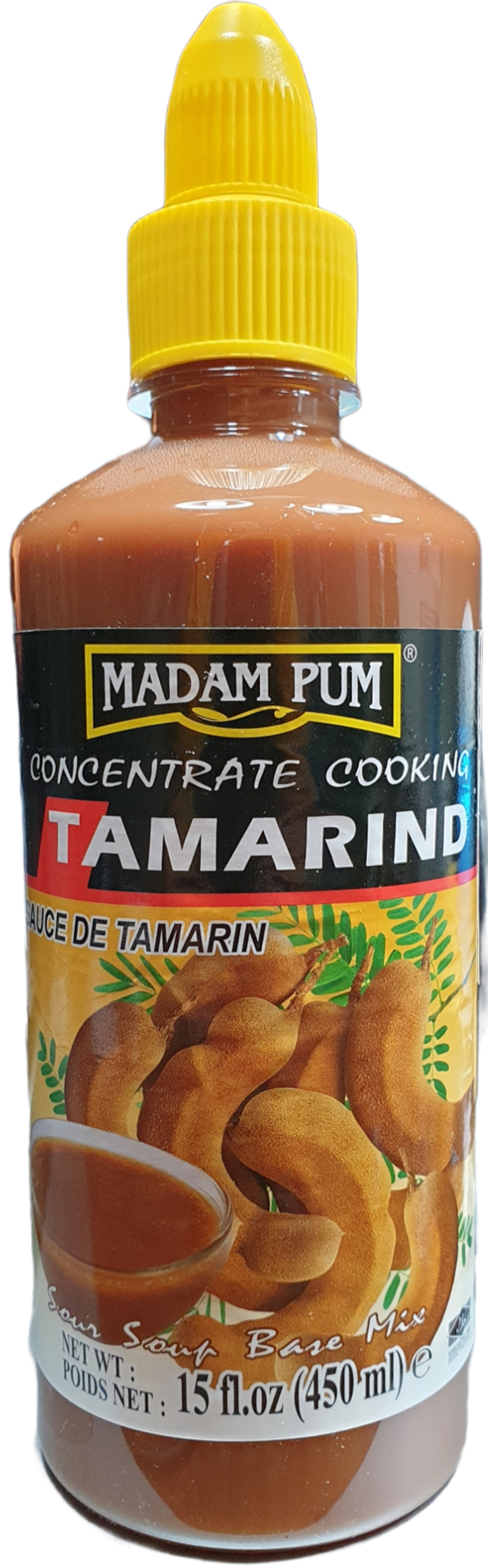 Concentrate Cooking Tamarind 450ml (Madam Pum Brand)น้ำมะขามตรามาดามปุ้ม